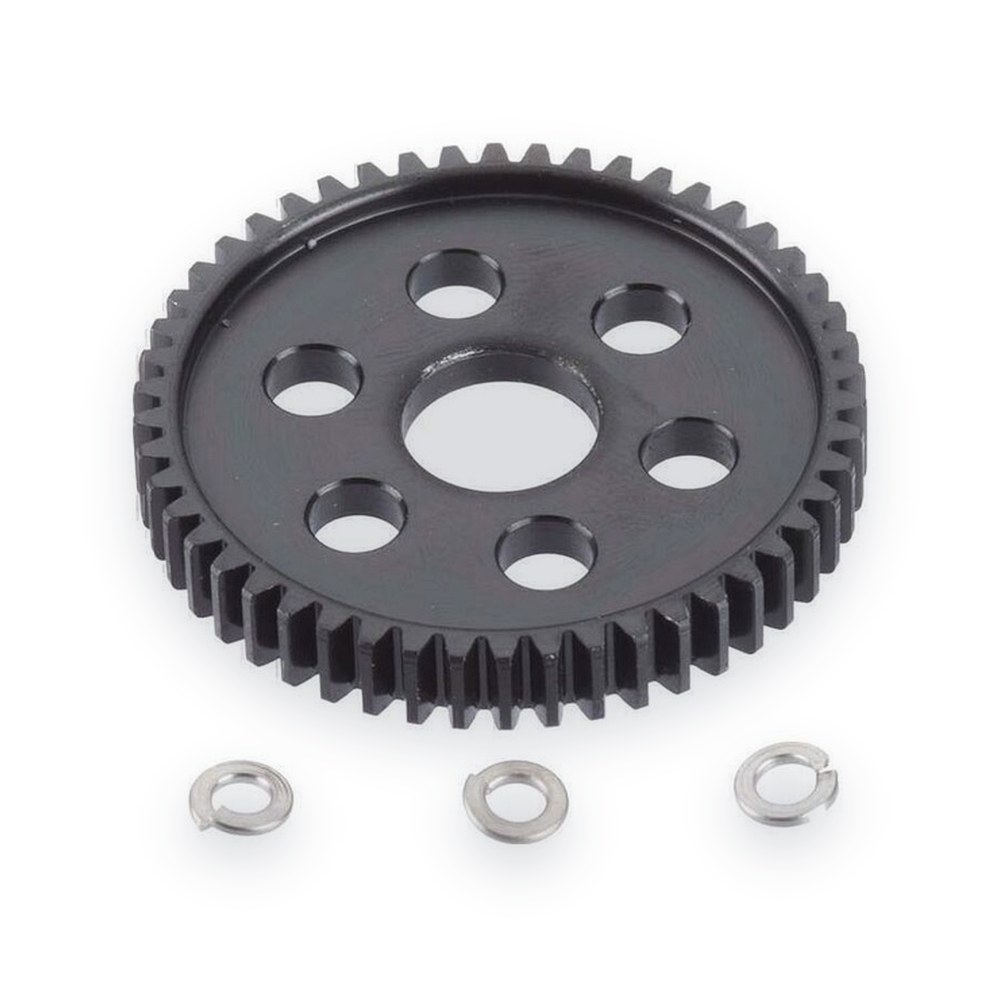 Robinson Racing Products Slash/Stampede 4x4 Spur, Hard Black Steel, 32P, 50T, Accepts Teleme