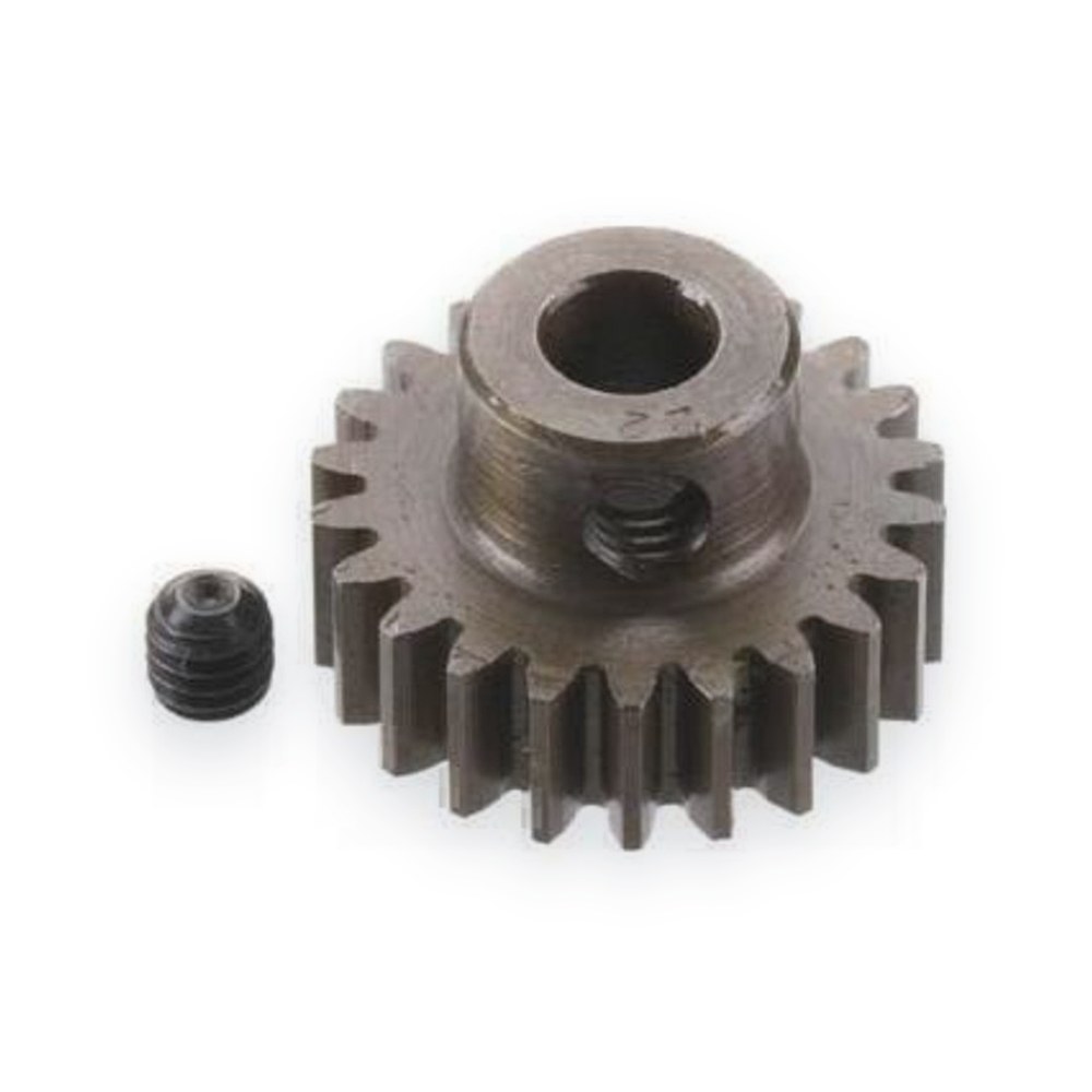 Robinson Racing Products Pinion, Extra Hard 5mm Bore, .8 Module, 31.75P, 22T