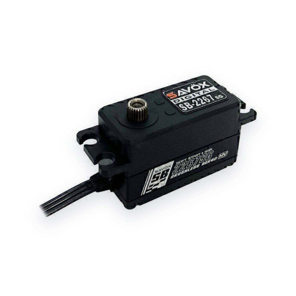 Savox High Voltage Low Profile Monster Servo with Steel Gears and Soft Start