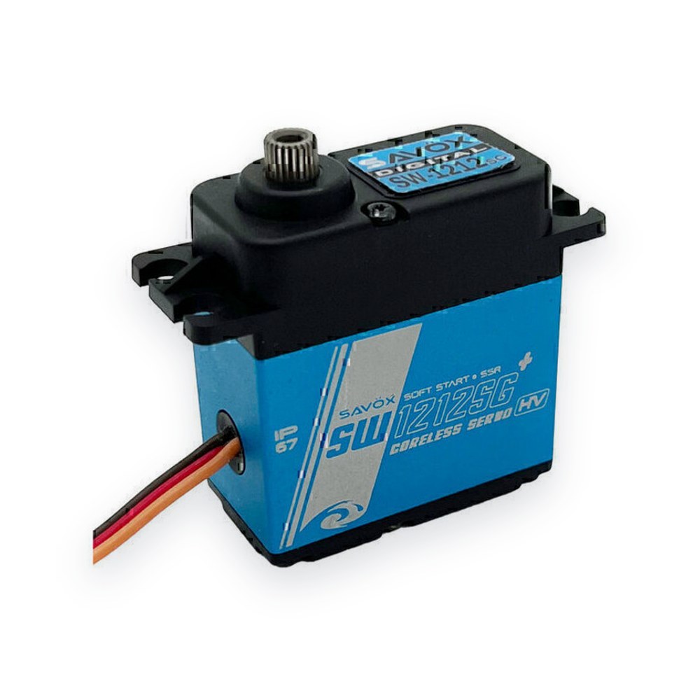 Savox Waterproof High Torque High Voltage Coreless Digital Servo, SW1212SGP