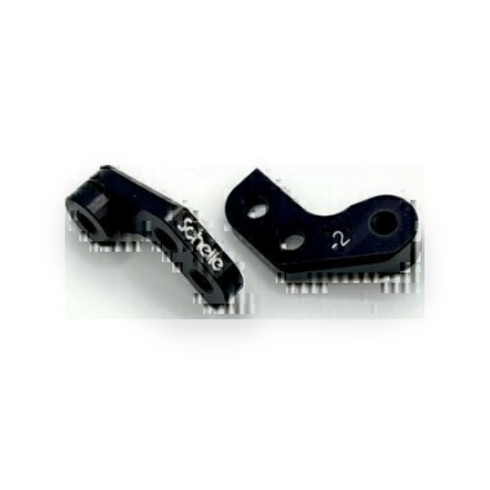 Schelle Racing Innovations B7 Aluminum Caster Block Mount, -2mm