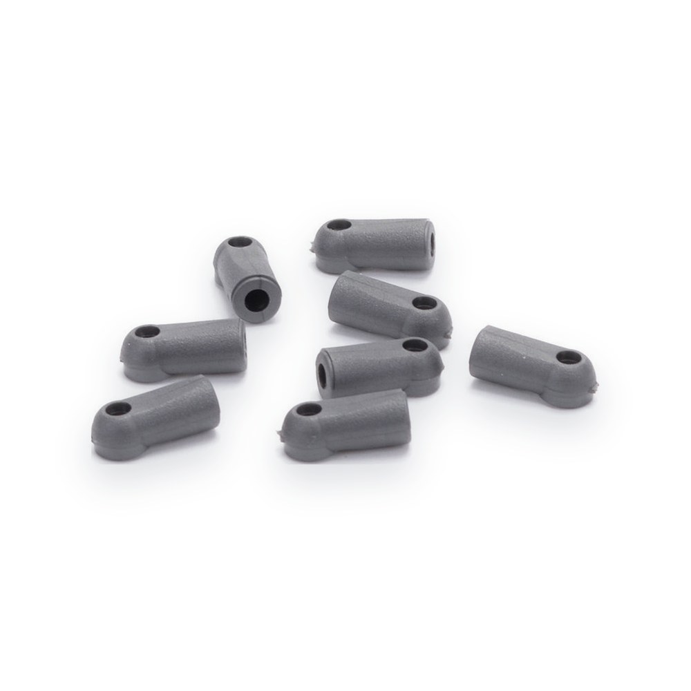 Schumacher Short Ball Grippa, Grey, pk8