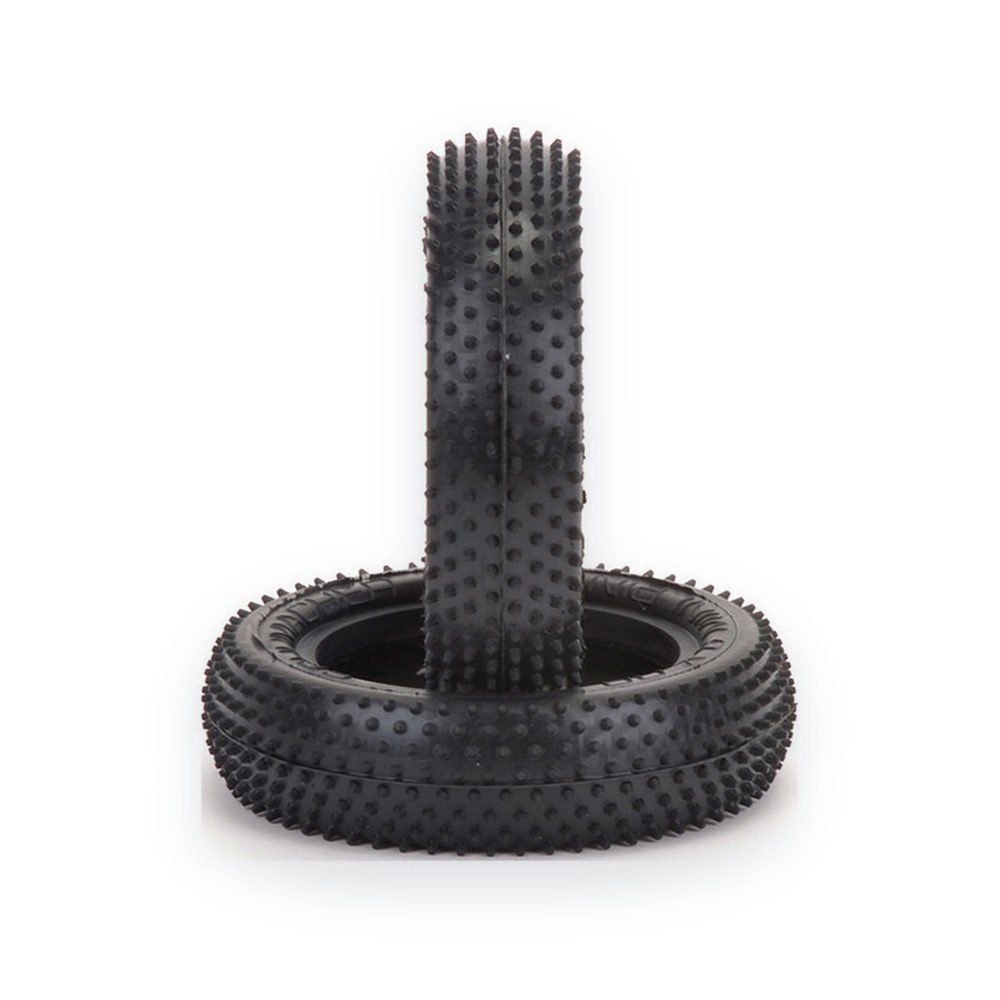 Schumacher Slim Mini Pin Tyres, Silver, Pair