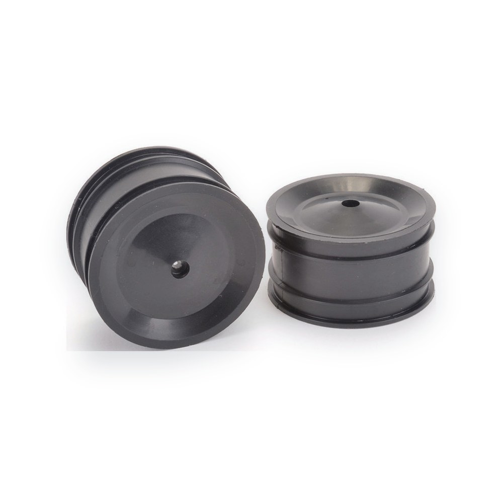 Schumacher CAT XLS Rear Wheels, Black, Pair
