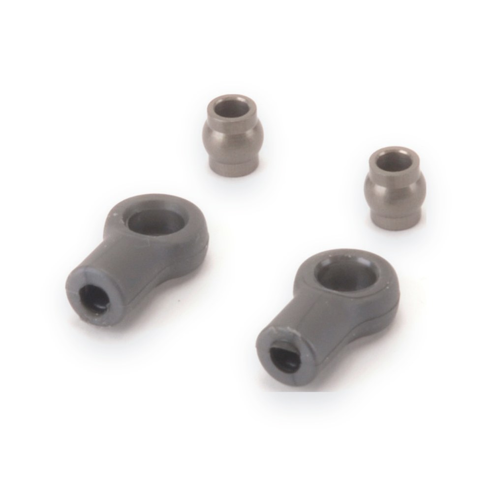 Schumacher L1/EVO ST Rod End Ball Wide and Socket, Pair