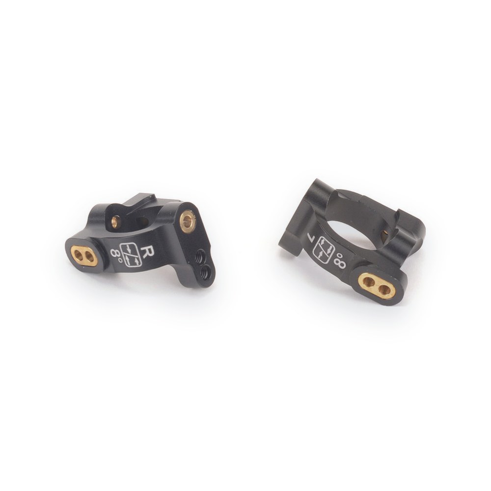 Schumacher L1/EVO Aluminum Yoke, 8 Deg, (2)