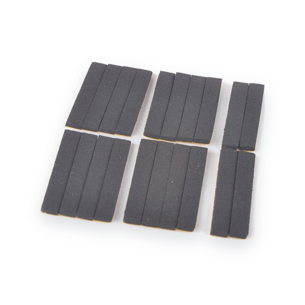 Schumacher Foam Strips, 40 x 6 x 2mm thk, pk20