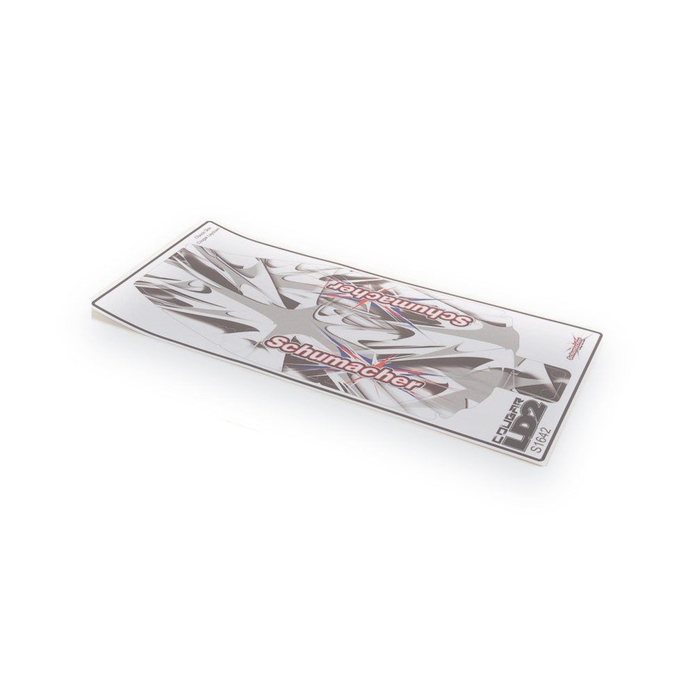 Schumacher LD2 Chassis Skin with Holes