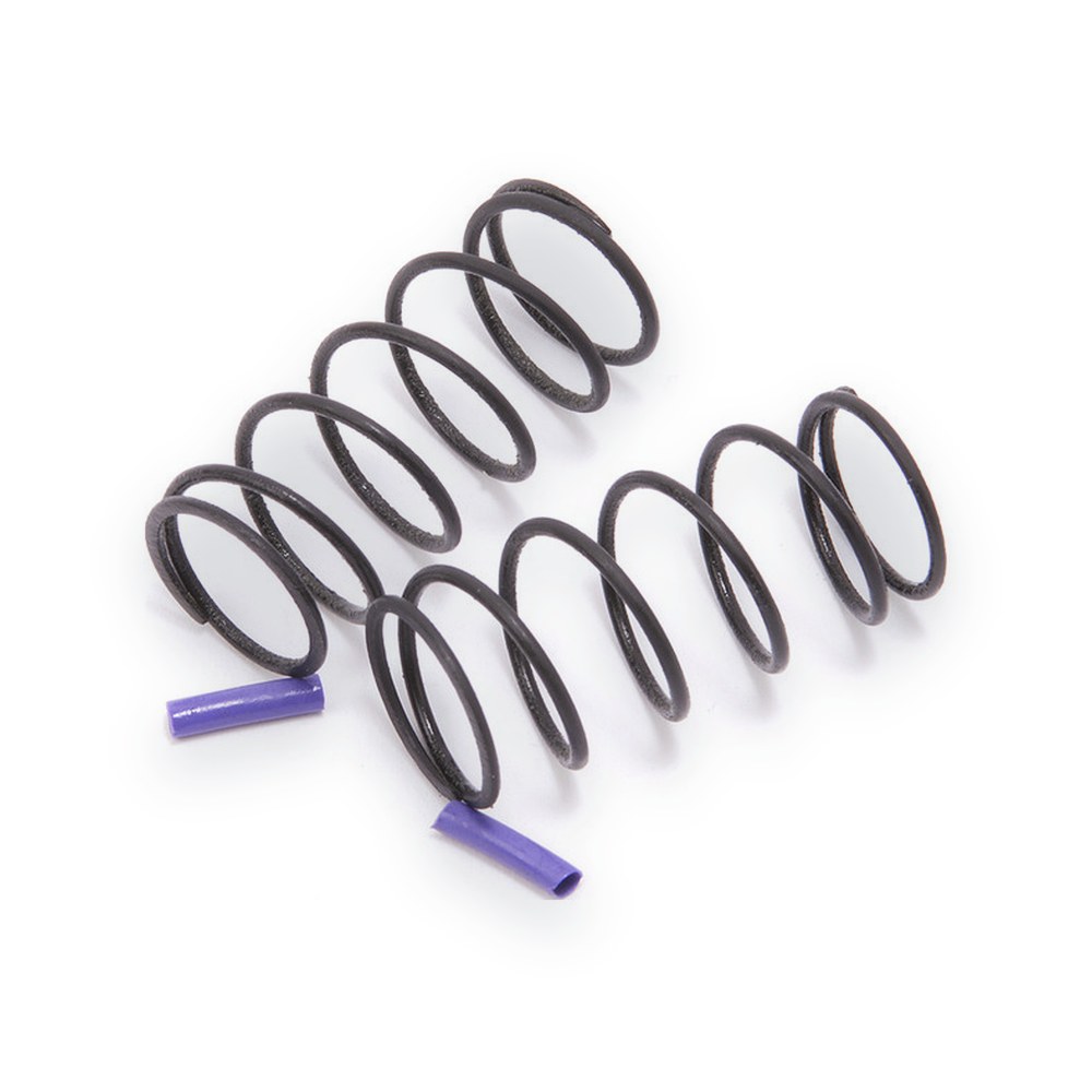 Schumacher Vintage Shock Springs, Short Purple, 6.9lb/in, Pair