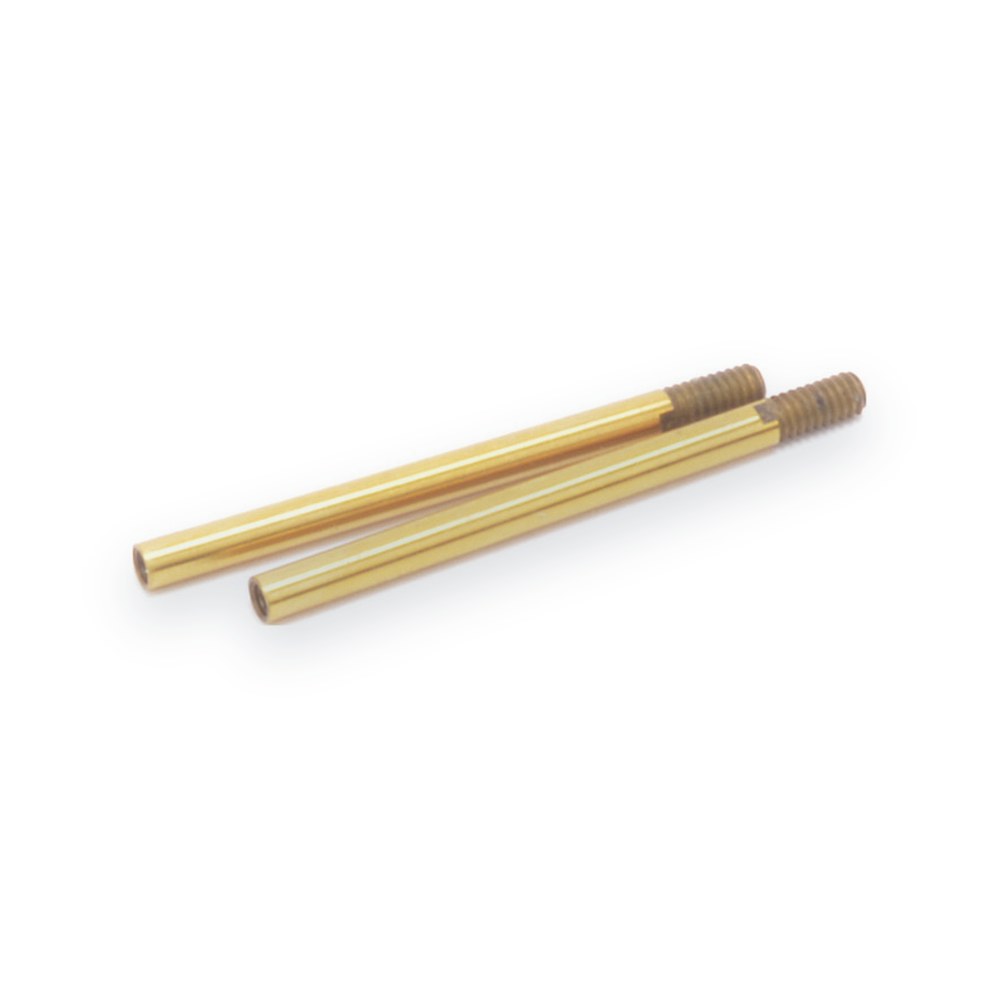 Schumacher L1r Tapped Shock Shafts, Long, +1.2mm, Pair