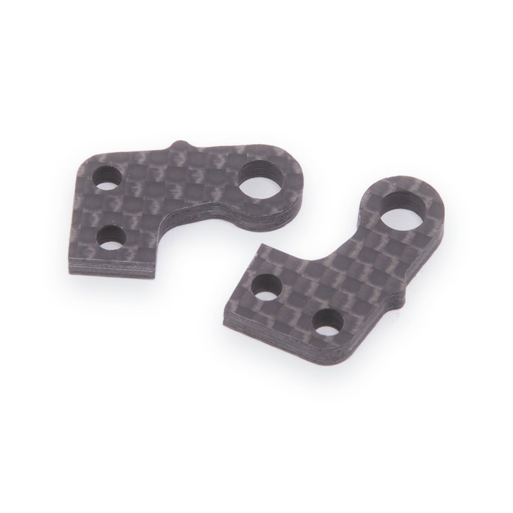 Schumacher L1R Carbon Fiber Steering Arms, 1 Dot, Pair