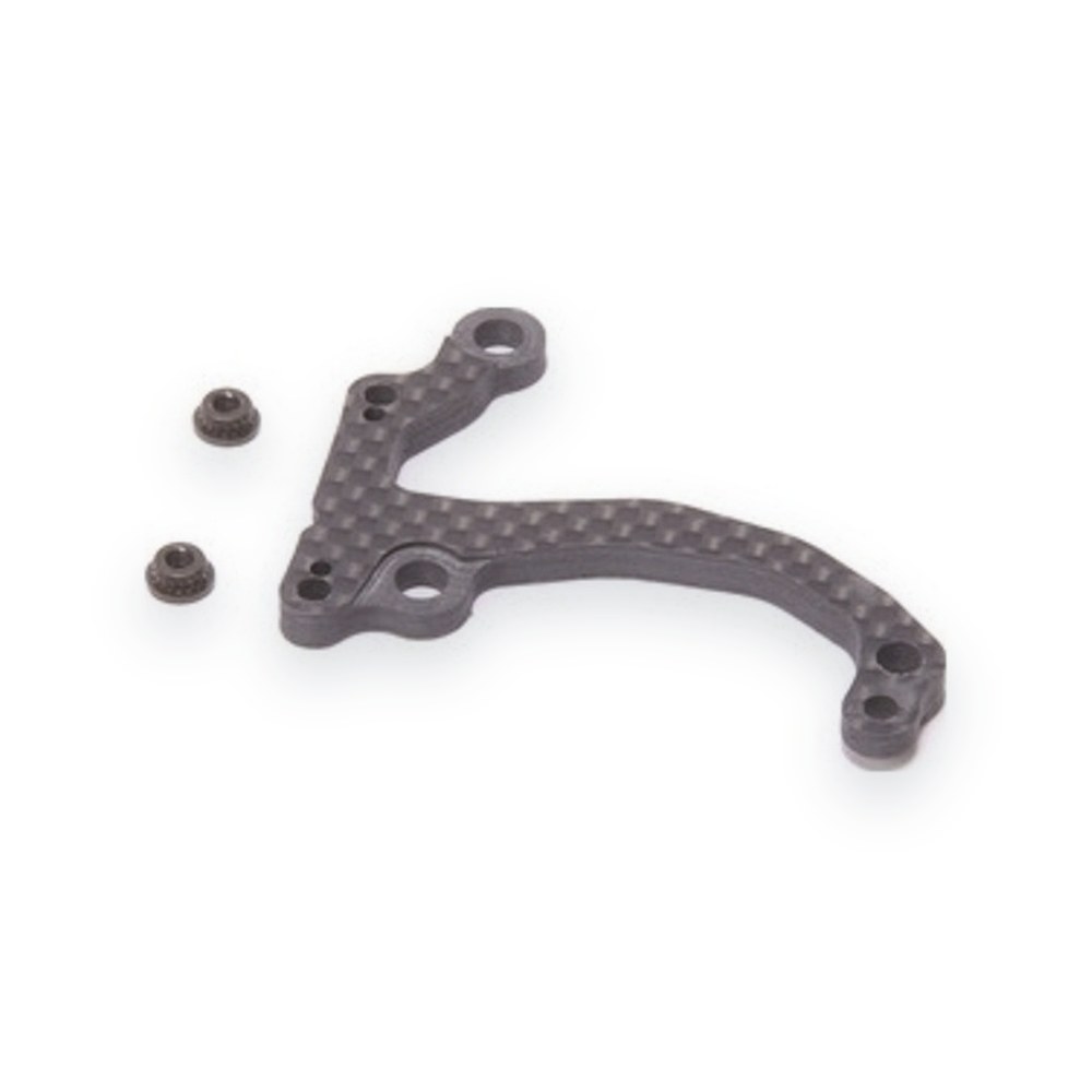 Schumacher Mi9 C/F Rear Link Mount, Right Hand, 1 Notch
