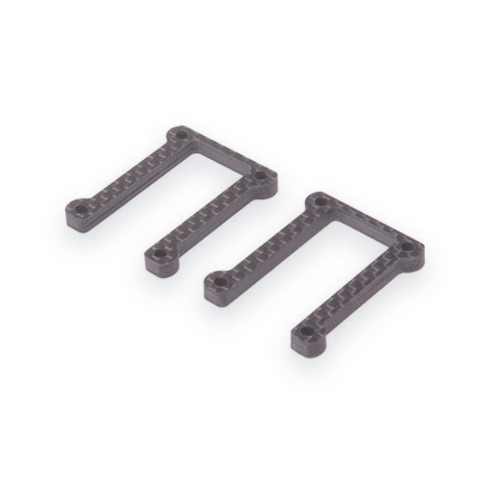 Schumacher Neon C/F Upper Link Mount, 4mm Spacer (Pair)