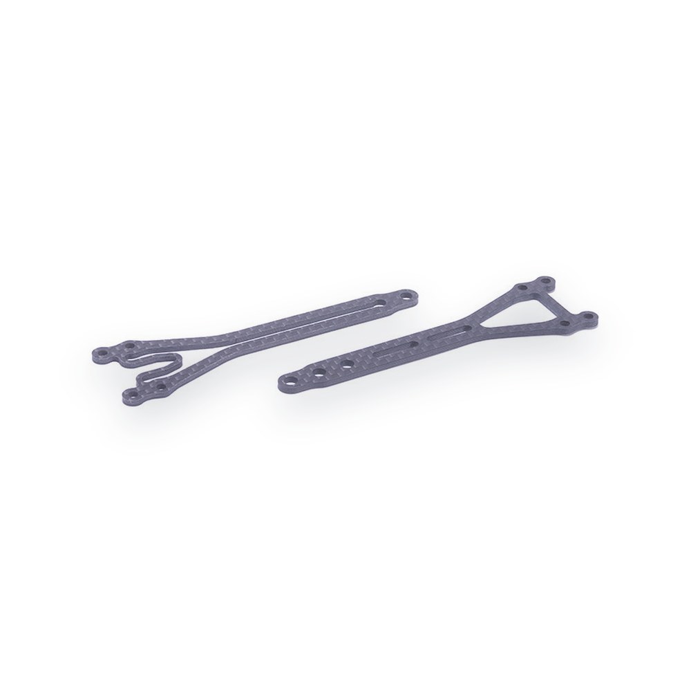 Schumacher Mi10 Carbon Fiber Split Top Decks, 2mm (pr)
