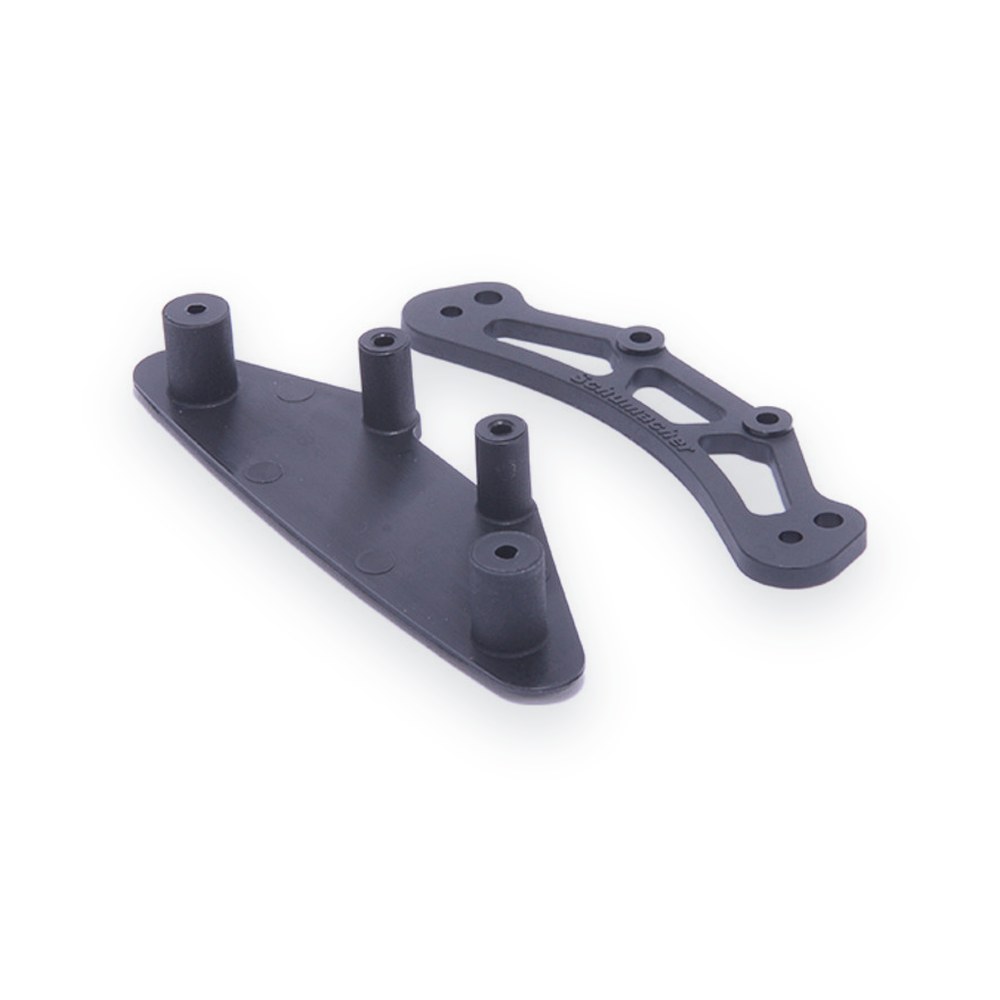 Schumacher Front Bumper Mouldings for Mi10, 1.2mm Chassis