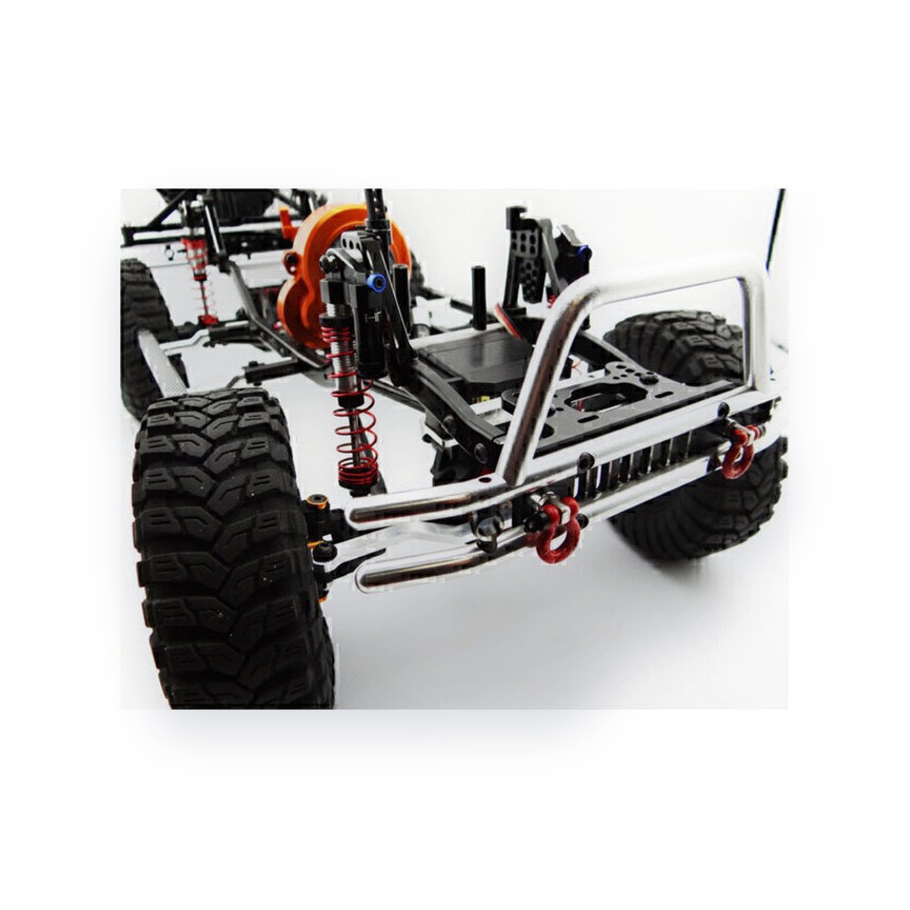 Hot Racing Tubular Front Bumper with Winch and Light Mount