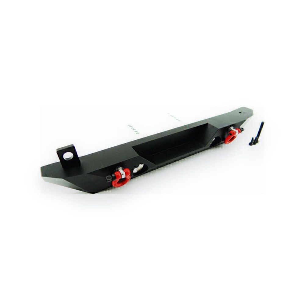 Hot Racing Aluminum Rear Bumper with Light Mounts for SCX10