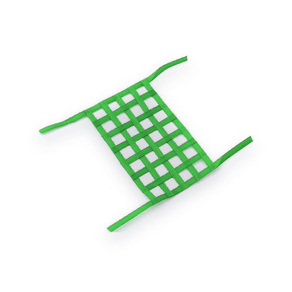 SIDEWAYS RC Scale Drift Window Net, Green, Large