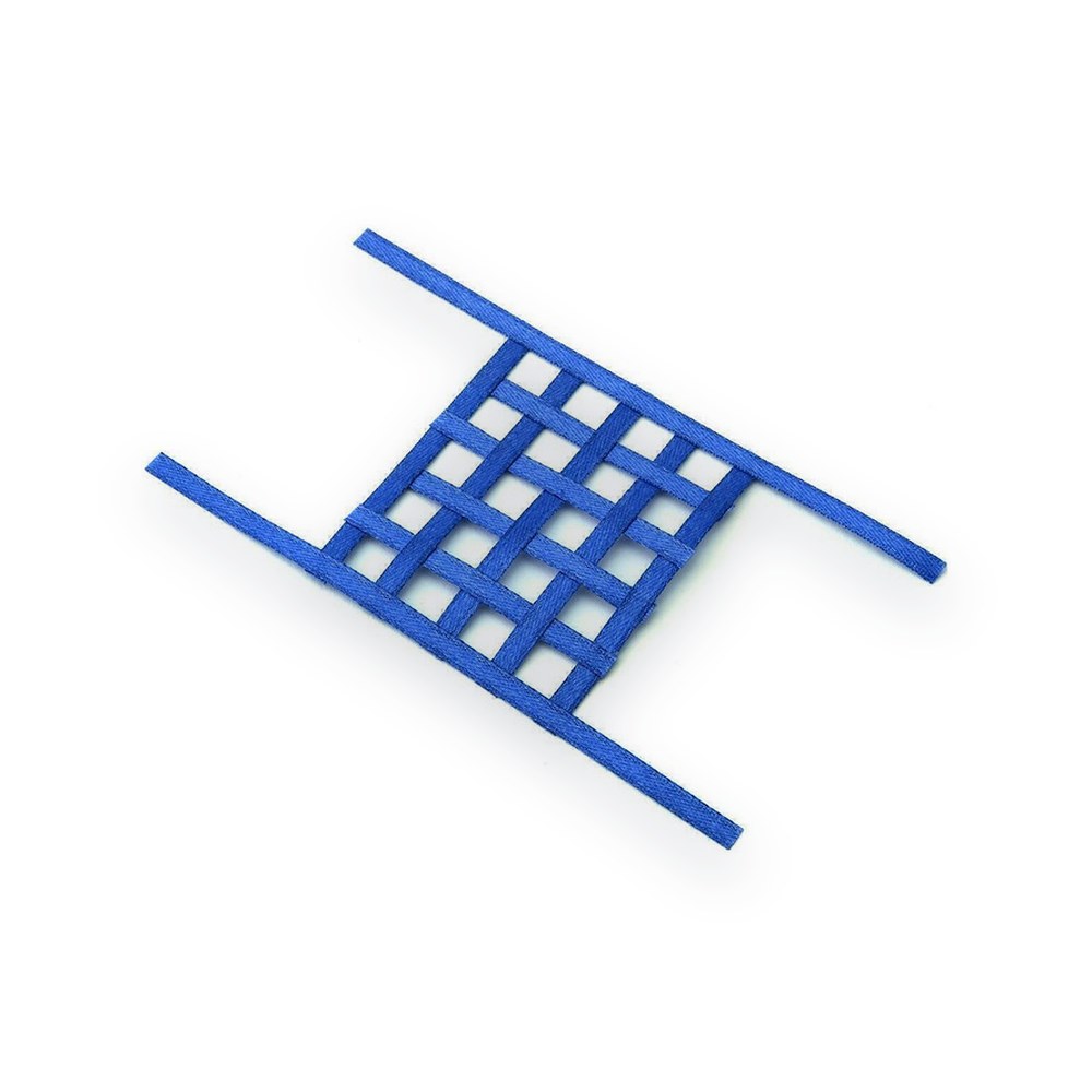 SIDEWAYS RC Scale Drift Window Net, Blue, Small