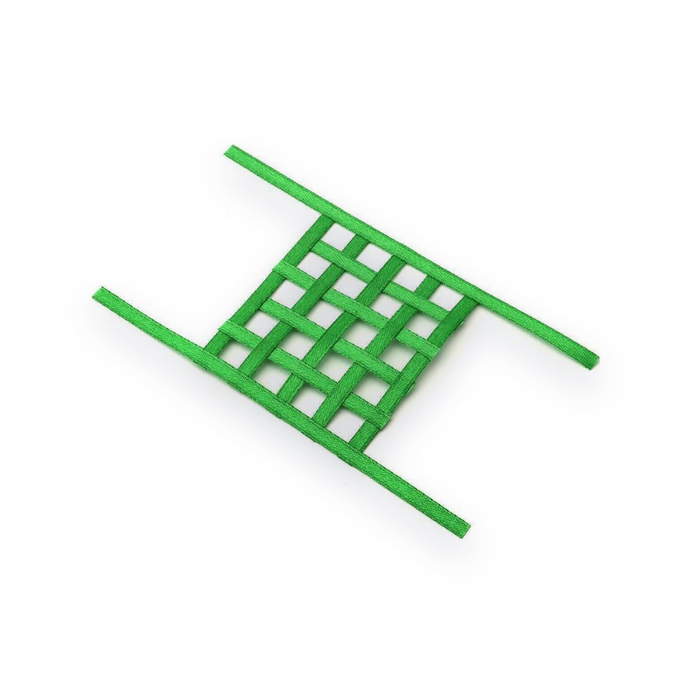SIDEWAYS RC Scale Drift Window Net, Small Green