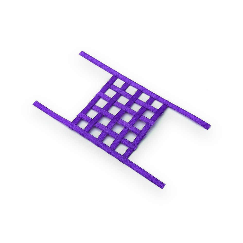 SIDEWAYS RC Scale Drift Window Net, Small Purple