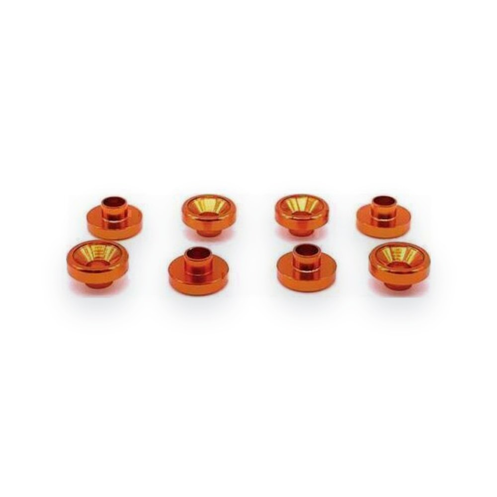 Reefs RC Servo Washers, Orange, 8 Pack