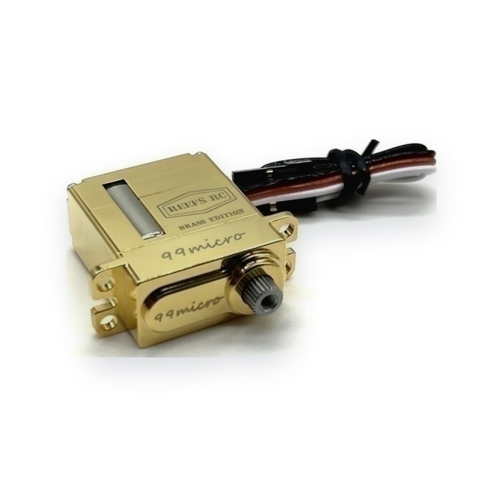 Reefs RC 99micro Servo, Brass Edition