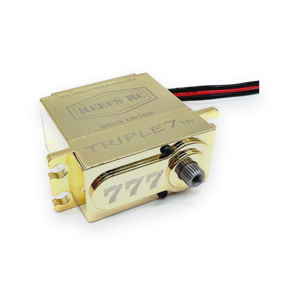 Reefs RC Triple7 Servo, Brass Edition, Programmable