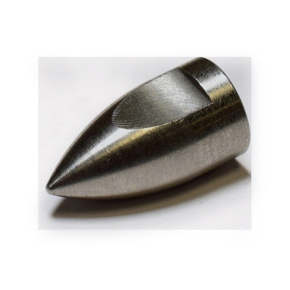 Hot Racing Tra M41 and Spartan Stainless Steel Conical Bullet M4 Prop Nut