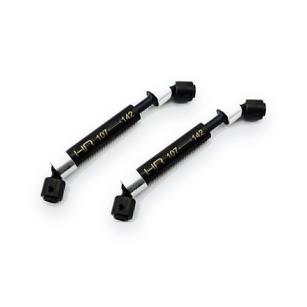 Hot Racing Center Drive Shaft, Steel, 107-142mm (2)