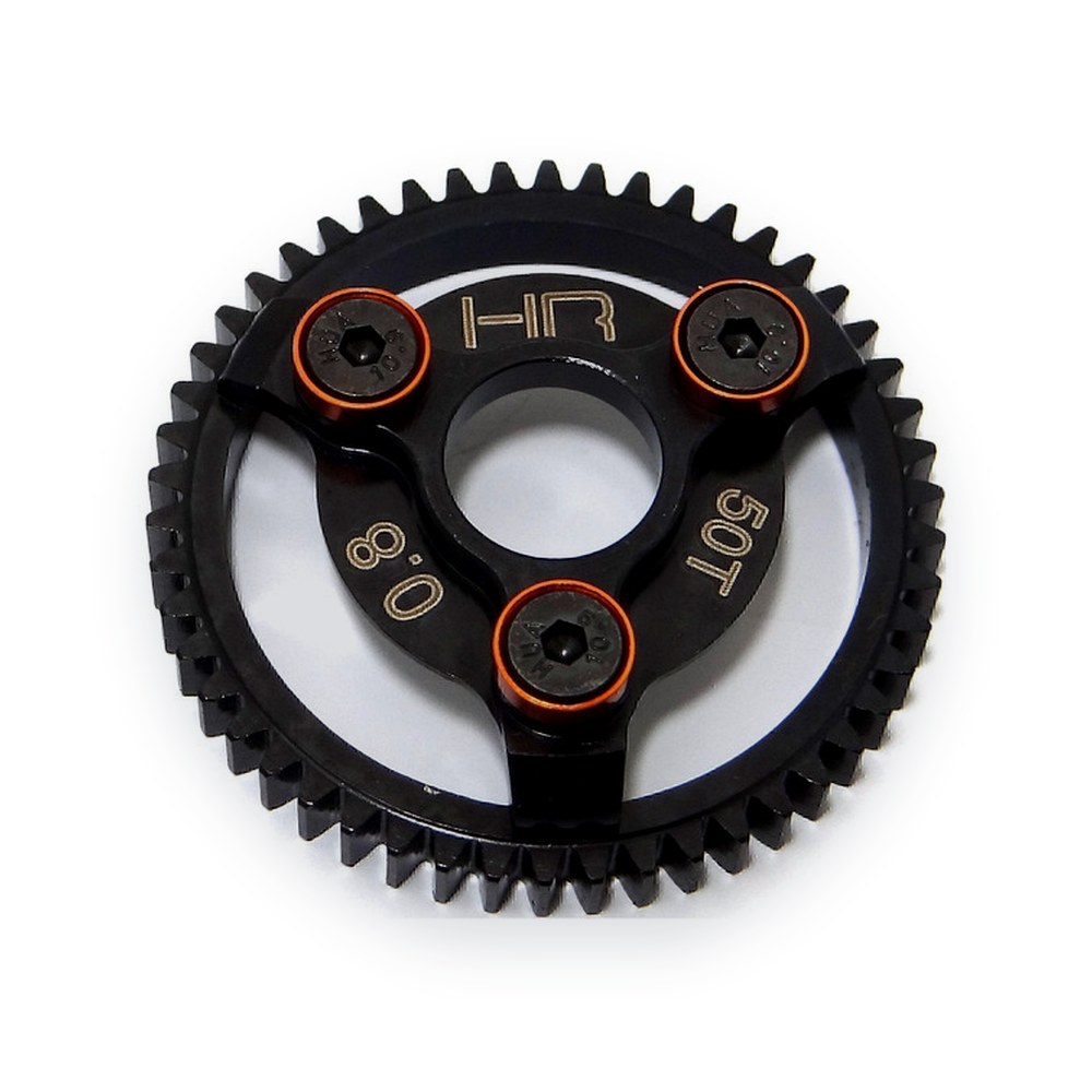 Hot Racing TRA Steel Spur Gear, 50t 32p (Orange)