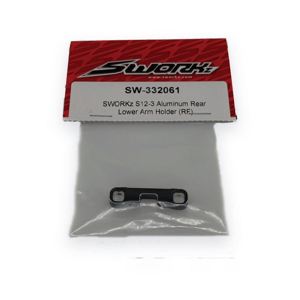 SWORKz S12-3 Aluminum Rear Lower Arm Holder, RF