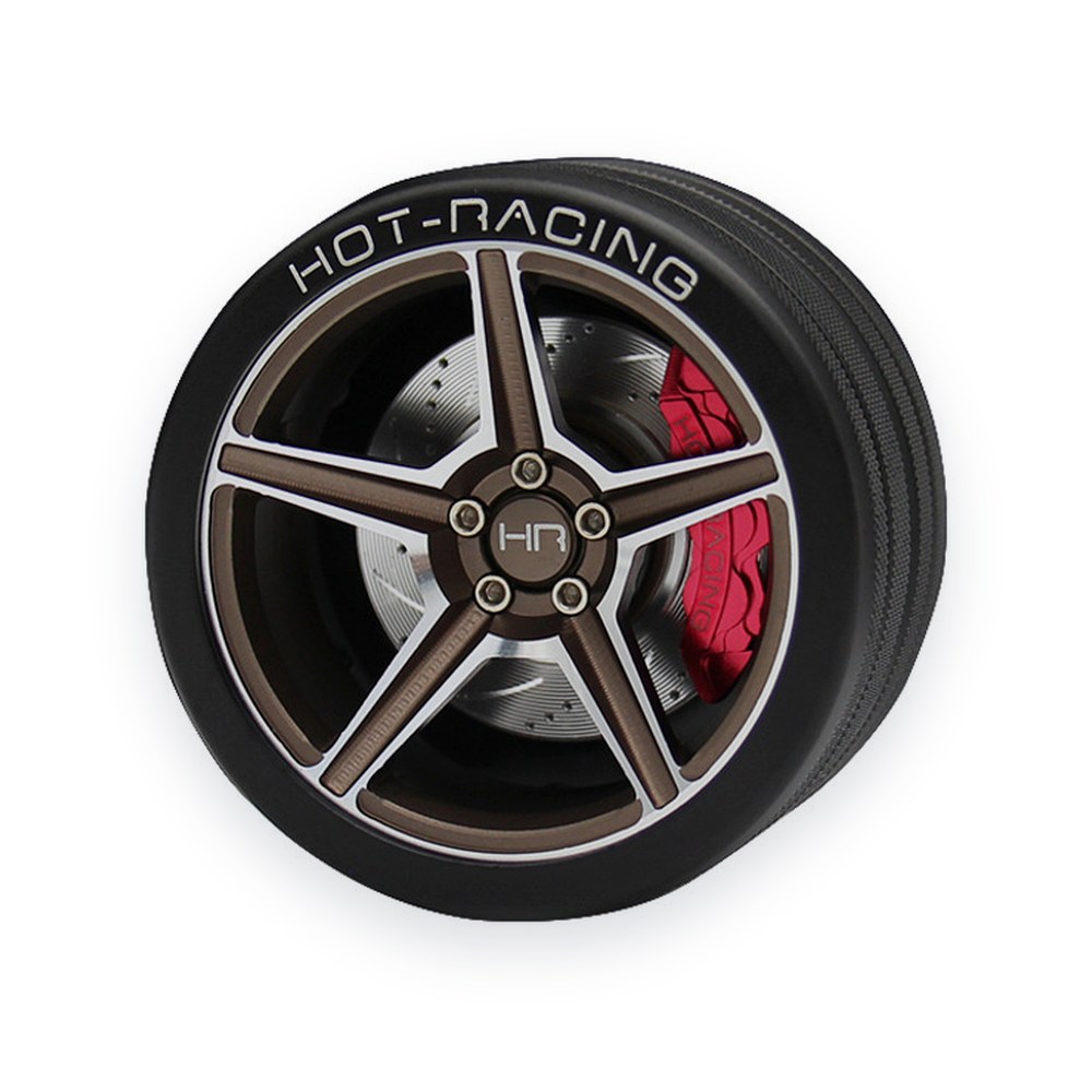Hot Racing NB4 Steering Wheel, Bronze 5 Spoke, 6061