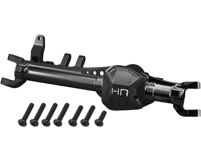 T6 Black Front Axle Case housing- SCX3 CJ7