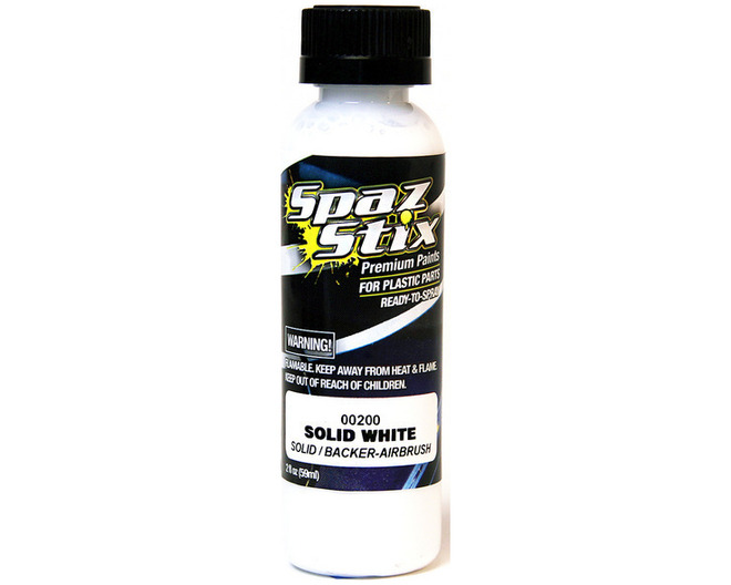 Solid White/Backer Airbrush Ready Paint 2oz Bottle