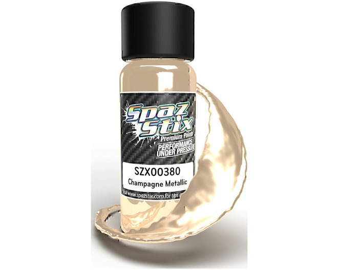 Champagne Metallic Airbrush Ready Paint 2oz Bottle