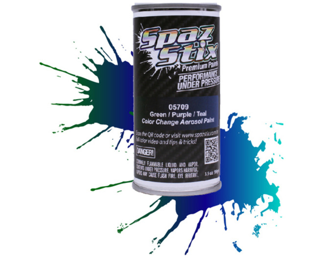 Color Change Aerosol Paint Green/Purple/Teal 3.5oz Can