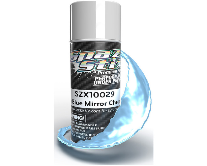 Sky Blue Mirror Chrome Aerosol Paint 3.5oz Can