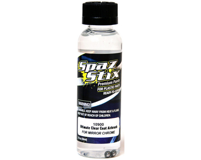 Ultimate Clear Coat for Mirror Chrome Airbrush Ready Paint 2oz