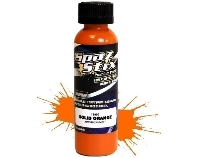 Solid Orange Airbrush Ready Paint 2oz Bottle