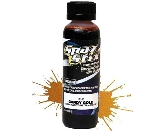 Candy Gold Airbrush Ready Paint 2oz Bottle