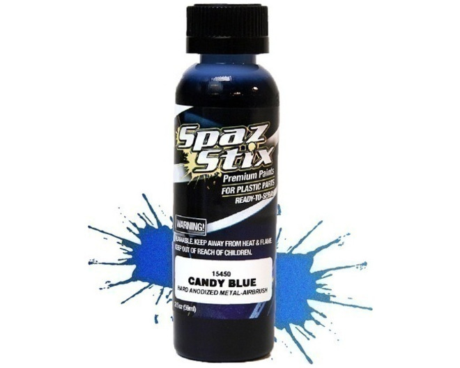 Candy Blue Airbrush Ready Paint 2oz Bottle