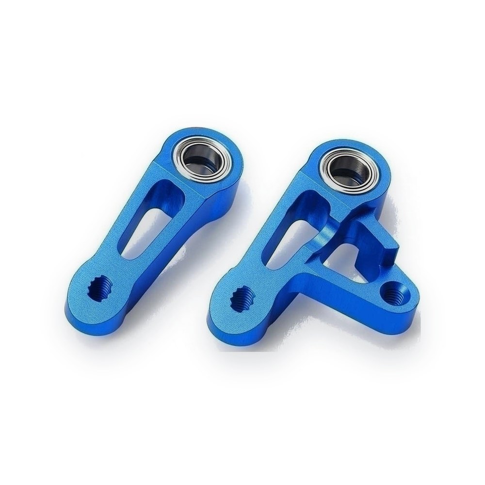 Tamiya XV-02 Aluminum Steering Arms, Left and Right, 22073