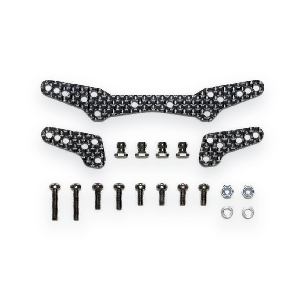 Tamiya Dt-04 Damper Stay Set, Carbon