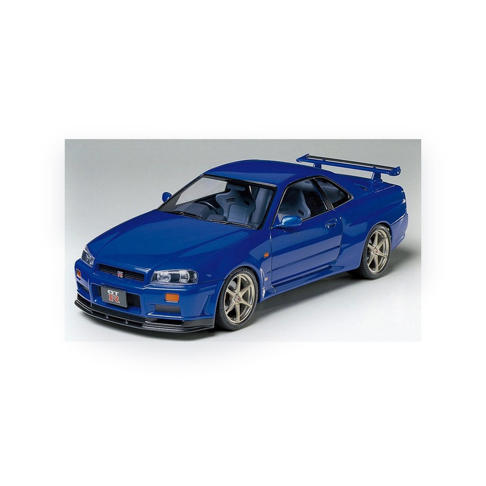 Tamiya 1/24 Nissan Skyline Gt-R V-Spec (R34), Plastic Model Kit