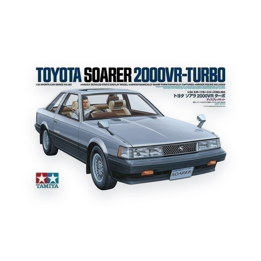 Tamiya 1/24 Toyota Soarer 2000VR-Turbo, Limited Edition Plastic Model Kit