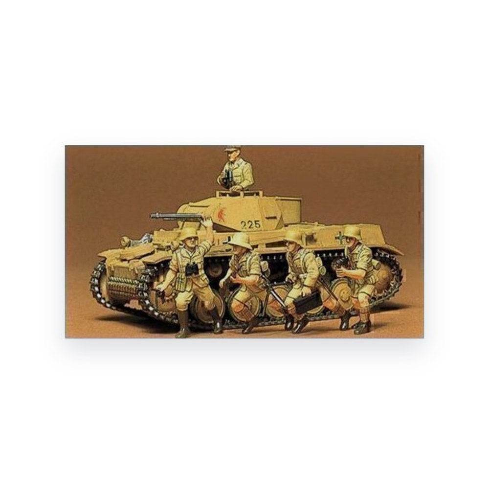 Tamiya 1/35 Panzer Kampfwagen II, Plastic Model