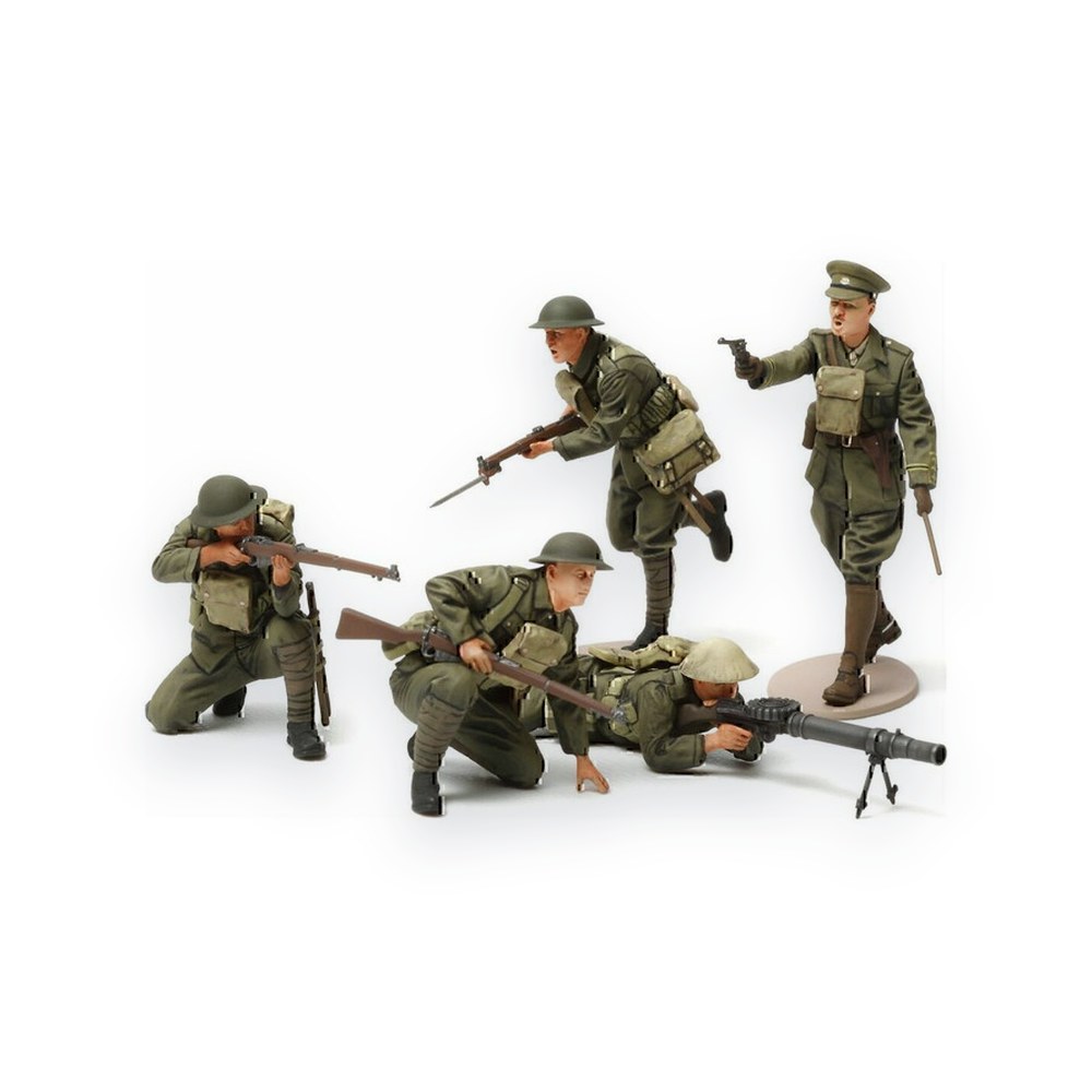 Tamiya 1/35 WWI British Infantry Set (35339)