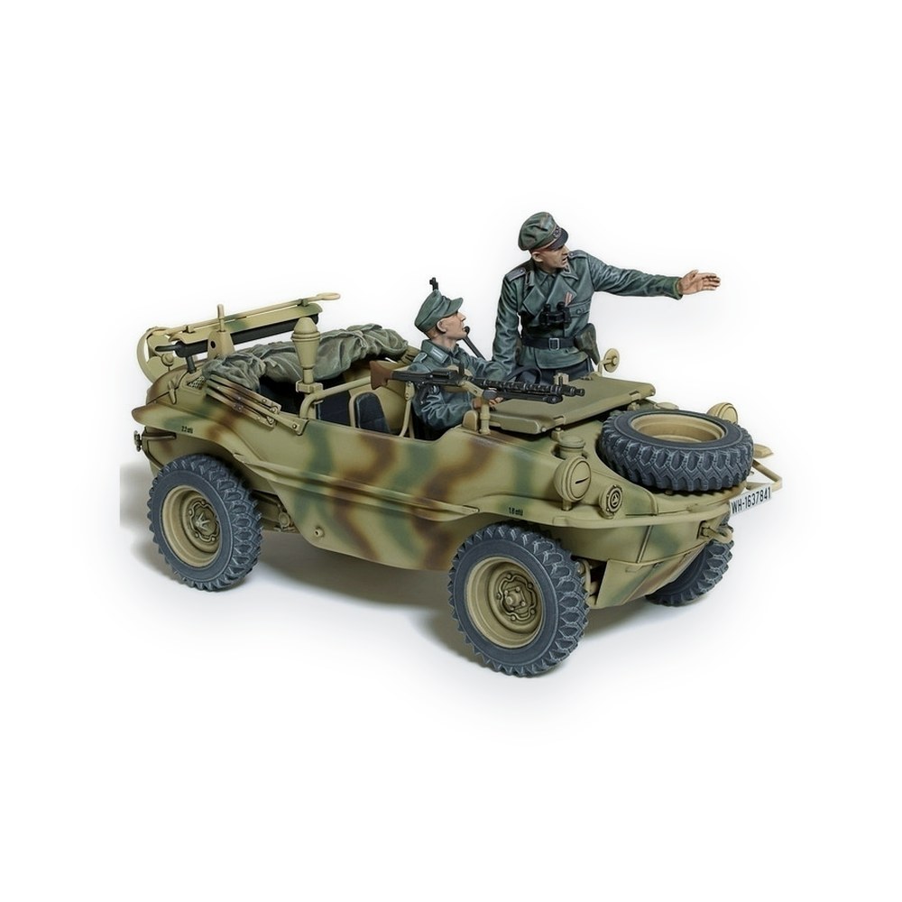 Tamiya 1/35 German Schwimmwagen Type 166, Wide Wheel Version, Plastic Kit