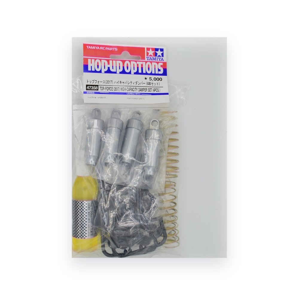 Tamiya RC High-Capacity Damper Set, Top-Force 2017, 4 Pieces
